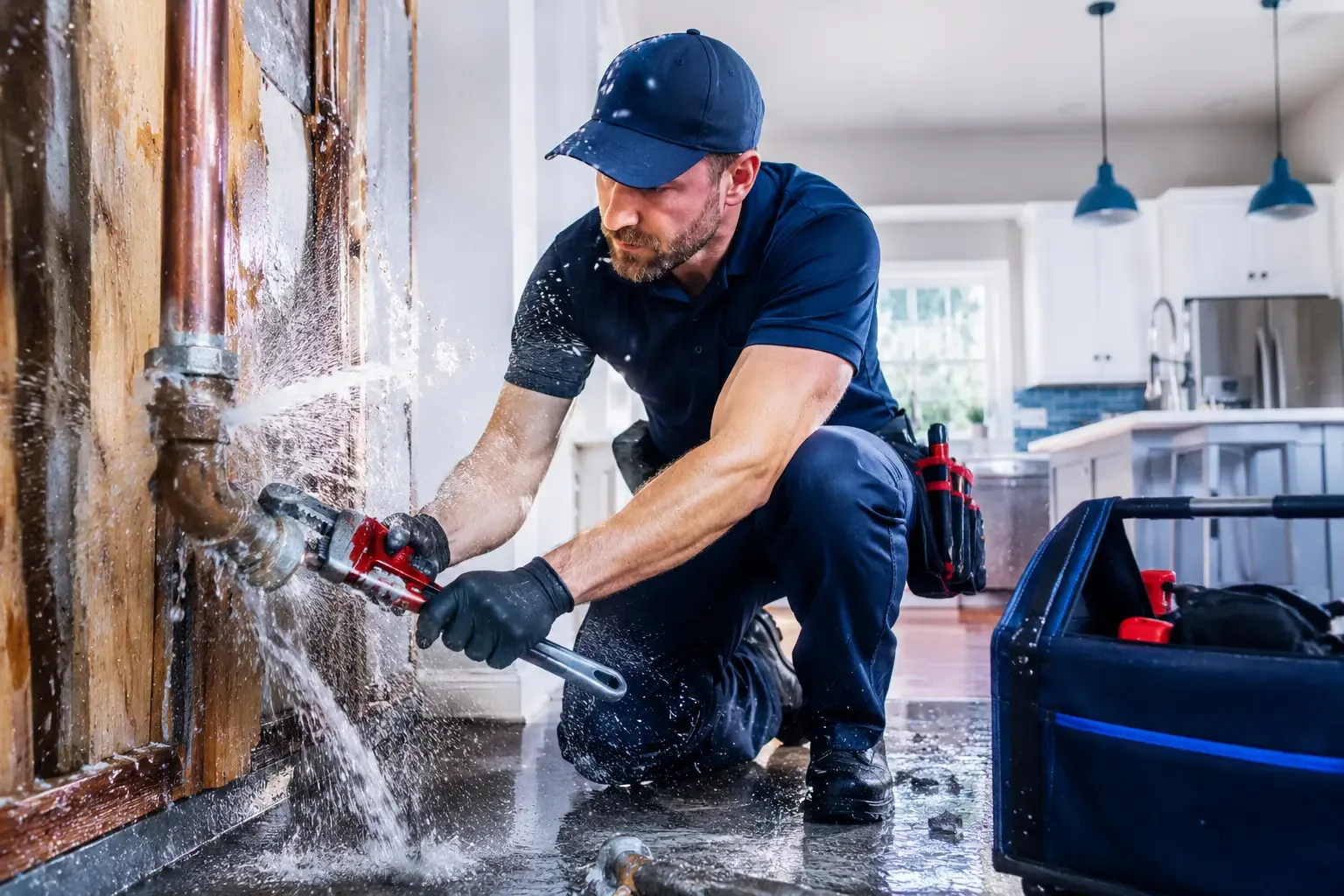 Local emergency pipe repair professionals in El Paso, AR